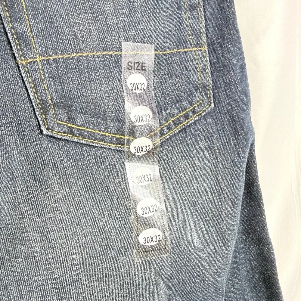 Signature by Levi Strauss 30x32 Regular Fit Dark Wash Jeans Workwear NWT Classic
